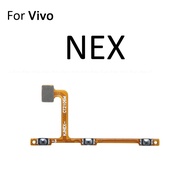 สวิตช์ปุ่มเปิดปิดปริมาณใบ้คีย์ปุ่มเปิด/ปิดสายเคเบิ้ลยืดหยุ่นสำหรับ Vivo NEX Dual Display อะไหล่ S