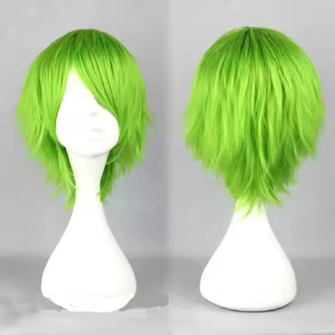 HAIRJOY Synthetic Hair Loveless KAIDOU KIO Light Green Cosplay Wig