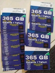 Kartu XL 365gb 4G/5G nasional exp 2027 per hari 1gb selama 1 tahun