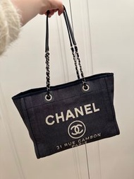 Chanel denim deauville Tote Bag - 牛仔布袋