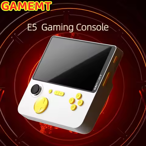 Gamemt Handheld Game Console E5 5-Inch Hd Arcade Two Player Battle Screen Projection Large Capacity 