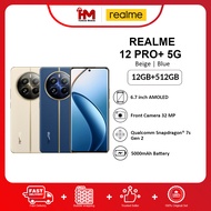 Realme 12 Pro+ 5G Smartphone (12GB RAM+512GB ROM) | Original Realme Malaysia
