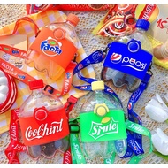 Unique soft drink bottle