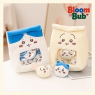 【Ready Stock】 Chiikawa Usagi Hachiware Snack Bag Plush Toy with Small Dolls Inside Cute Pudding Pill