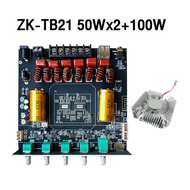 ZK-MT21 TDA7498E 160Wx2+220W+12V ลำฟโพงบูลทูธ ขยายเสียงโมดูลขยายเสียงซับวูฟเฟอร์ดิจิทัล บลูทูธ 2.1 ช