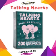 Talking Hearts Couple Edition 200 Conversation Question Card Game for Couples
