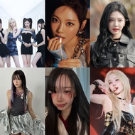 Zhang Girl Group aespa Stickers Ning Yizhuo Kim Minhyun Liu Zhimin Style High-value Peripheral Decor