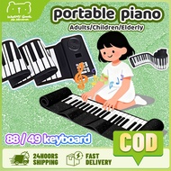 portable piano roll-up piano portable 49/88 Keys Roll-up Piano Portable Foldable Piano Portable Elec