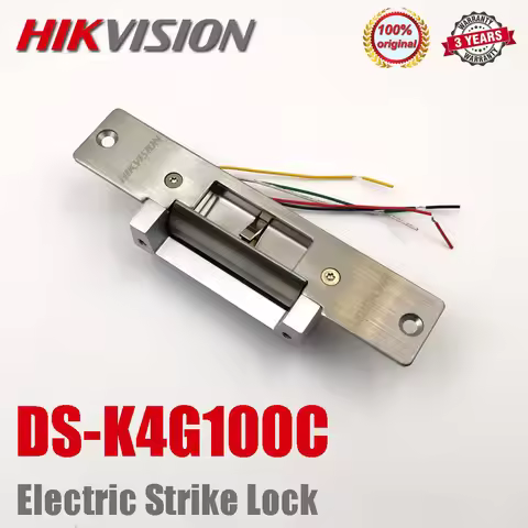 Original Hikvision DS-K4G100C, DS-K4G100 Stainless Steel Electric Strike Lock Maximum Thrust 800kg