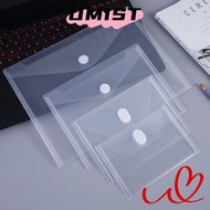 UMISTYDREAMC9 File Folder, Plastic Waterproof File Bag, Thickened Transparent A4/A5/A7/A8 Stationery