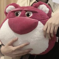 【40 / 80cm】🍓Lotso Plushie Pillow Strawberry Bear Pillow Doll Stuffed Plush Toys Lots-o'-Huggin' Bear