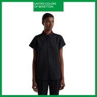 Benetton เสื้อเชิ้ต สำหรับผู้หญิง 5BMLDQ03D