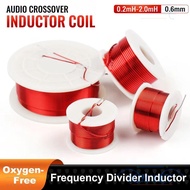 CRAFTMX Audio Inductor Coil, Copper 0.6mm Speaker Crossover Inductor Coil, 0.2mh-2.0mh Inductor Coil