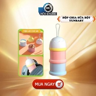 YUNBABY Powdered Milk Dispenser Box Divides Baby Meals, Safe, Non-Toxic