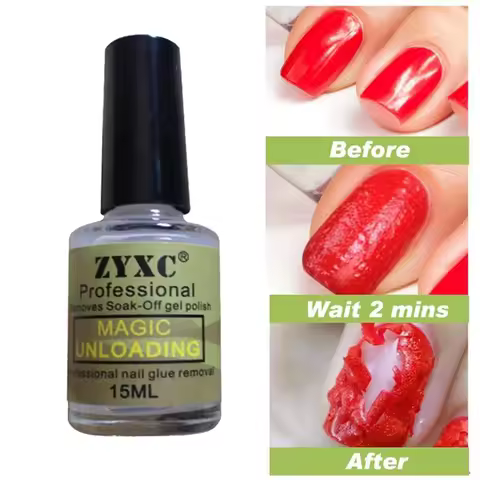 15ml Magic Nail Gel Polish Remover Burst Nail Gel Soak Off Manicure Tool Semi Permanent Varnish Poli