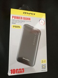 $180全新未開封珍珠白色AWEI P82K 10000 mAh👍👍👍👍👍😎 超薄