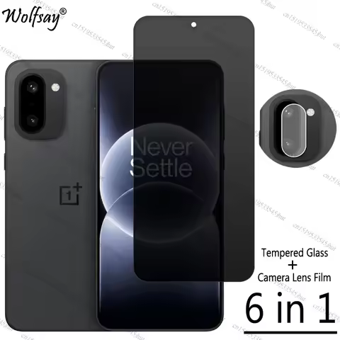 Privacy Screen Protector For OnePlus Ace 6T Anti-Spy Tempered Glass For OnePlus Ace 6T Camera Glass 