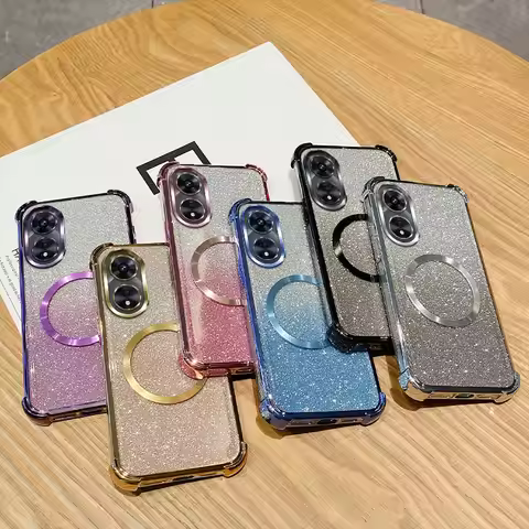 Shockproof Magnetic Ring Phone Case For OPPO A15 A16 A17 A18 A38 A36 A32 A53 A5 A9 2020 A54S 4G A55 