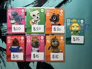 正版日版<動物森友會> NPC 居民 Animal Crossing 動森 SP Amiibo卡 (可重用) Nintendo Switch (2) Game