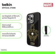 Belkin MSA018 เคสแม่เหล็ก MagSafe สำหรับ iPhone 15 คอเลคชั่นพิเศษลาย Ironman ลิขสิทธิ์แท้จากดิสนีย์