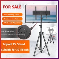 Tripod TV Stand  for 32-55 Inch Vertical Swivel TV Bracket Height Adjustable  Portable LCD Mobile TV Stand