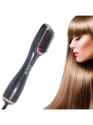 3合1電動熱風吹風梳,燙髮捲髮器,適用於髮型造型