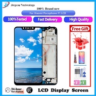 Original LCD For Xiaomi Poco F1 Pocophone F1 with Frame LCD Touch Screen Replacement No Dead Pixel+T