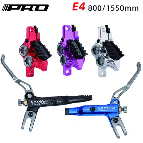 IIIPRO mountain bike hydraulic brake 800/1550mm left front right rear hydraulic brake mtb 4 piston A