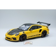 Auto Art 78178 1/18 PORSCHE 911 (991.2) GT3 RS Weisach PACKAGE (RACING YELLOW)