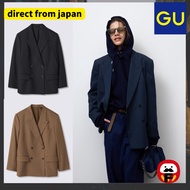GU Double-Breasted Oversized Jacket MN 【Direct From Japan】