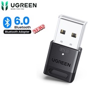 Bộ Thu USB Bluetooth 6.0 Ugreen 75073 CM748 – USB Bluetooth Cho Máy Tính Hỗ Trợ EDR & BLE Cắm Là Dùn
