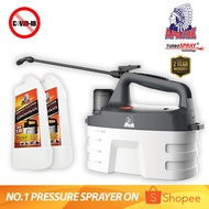 APACHE TurboSpray HS-04E Portable Rechargeable Battery Knapsack Sprayer Pressure Pump Chemical (4.0L