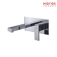 Karat Faucet ก๊อกผสมอ่างล้างหน้าแบบก้านโยก ติดผนัง รุ่น KF-25-640-50