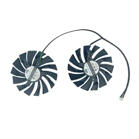 95MM 2PCS VGA Graphics Cards Cooling Fans Cooler for MSI GTX 980Ti 980 970 960 950 R9 380 R9 390 R9 