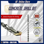 TOPPRO 5.5mm-14mm - Concrete Drill Bit - SDS Plus