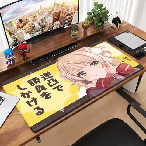 Mouse Pad Shigure Ui E-sports players Game PC Accessories Game Keyboard Mousepad Gamer Rubber Deskto