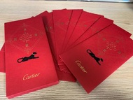 Cartier 紅包袋10個（有2組）無盒