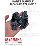 RUBBER COVER HANDLE HANDLE COVER HANDLE HANDLE KRET NITO RXS RXK YT115 1 set RIGHTKiri