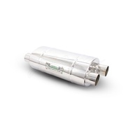 Max Racing Exhaust M155-MY Twin Muffler Exhaust