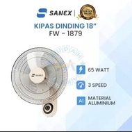 SANEX 18 Inch Wall Fan FW-1878 / FW-1879 4-Blade/, Strong Wind Like AC, OFFICIAL 1 YEAR WARRANTY