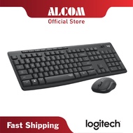 LOGITECH Wireless Keyboard & Mouse Combo MK295 with Silent Touch, Less Noise & Long-lasting Battery