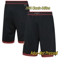 2026 Hot pressed NBA Basketball Shorts Philadelphia 76ers Black Classic Edition