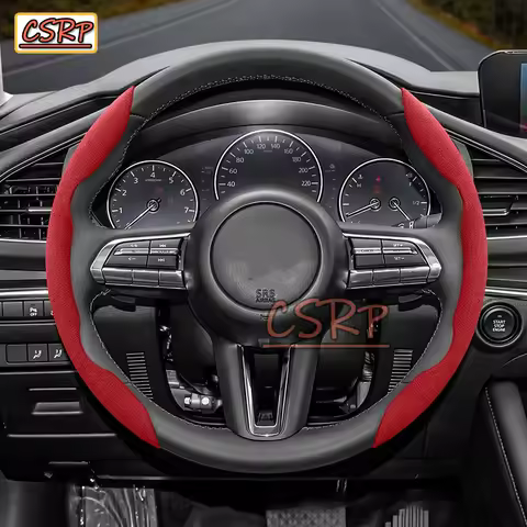 for Mazda Suede Steering Wheel for 3 Cx5 6 2 Cx30 Cx3 6Gh 3Bk 6Gg Cx5 Cx7 Cx50 6Gj Bt50 Sport Cx60 E