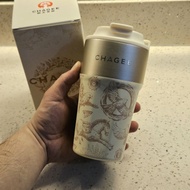 Chagee Fu Yao Series China Golden Feathers Tumbler Drinking Bottle 480ml 霸王茶姬金乌扶摇保温杯