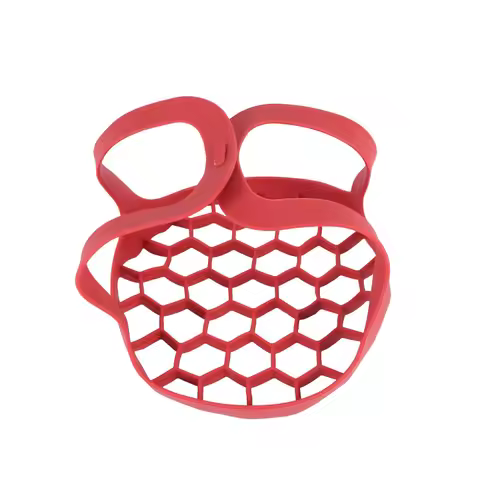 Silicone Sling Lifter Compatible with Instant Pot 6 Qt and 8 Qt, Red