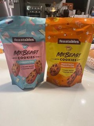 [現貨] Mr Beast feastables Chocolate Chip Cookies/Peanut Butter Chocolate Chip Cookies