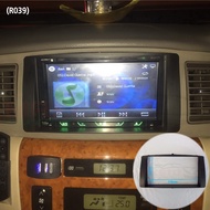 (R039) กรอบ วิทยุใส่จอ 6.2-7 inch. or 2 din. สำหรับรถยนต์ Toyota ALTIS 2001-2007 (สินค้าใหม่)