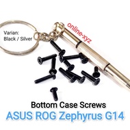 Bolt nut screw casing ASUS ROG Zephyrus G14 GA401 GA401Q GA401i GA401qm GA401gc GA401qh GA401iv GA40