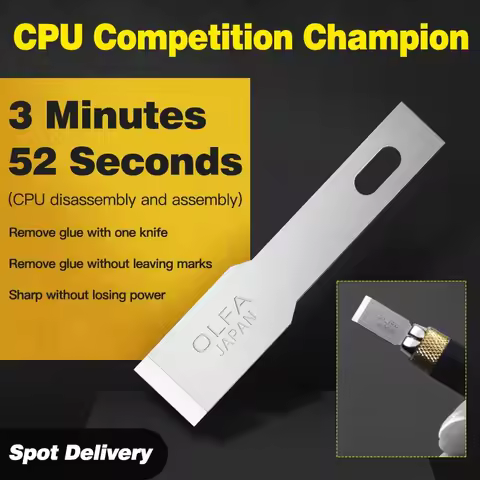 OLFA KB4-F/5 Multifunctioal CPU IC Glue Removal Blade Set Glue Remover Knife Thin Blade Motherboard 
