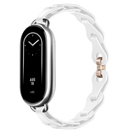 Dây đeo silicon thời trang cho Xiaomi Smart Band 10 Mi Band 10 NFC vòng đeo tay